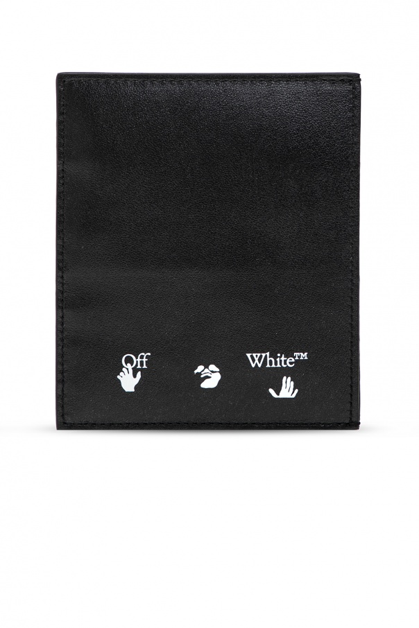 Off-White Card holder with logo